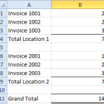 Subtotals-Result